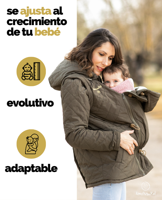 Baby sling coat best sale